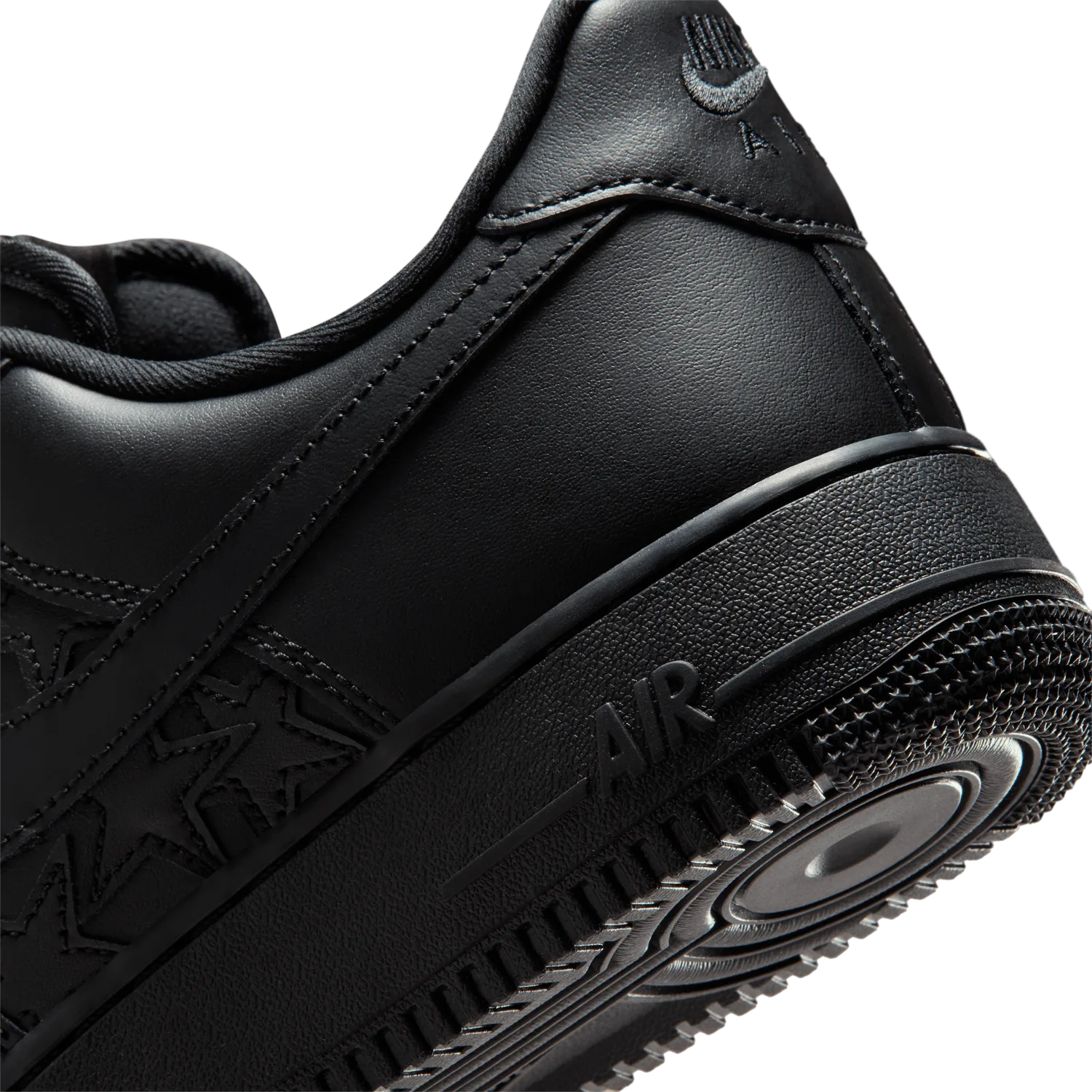 Nike Air Force 1 Low Black Stars image 9