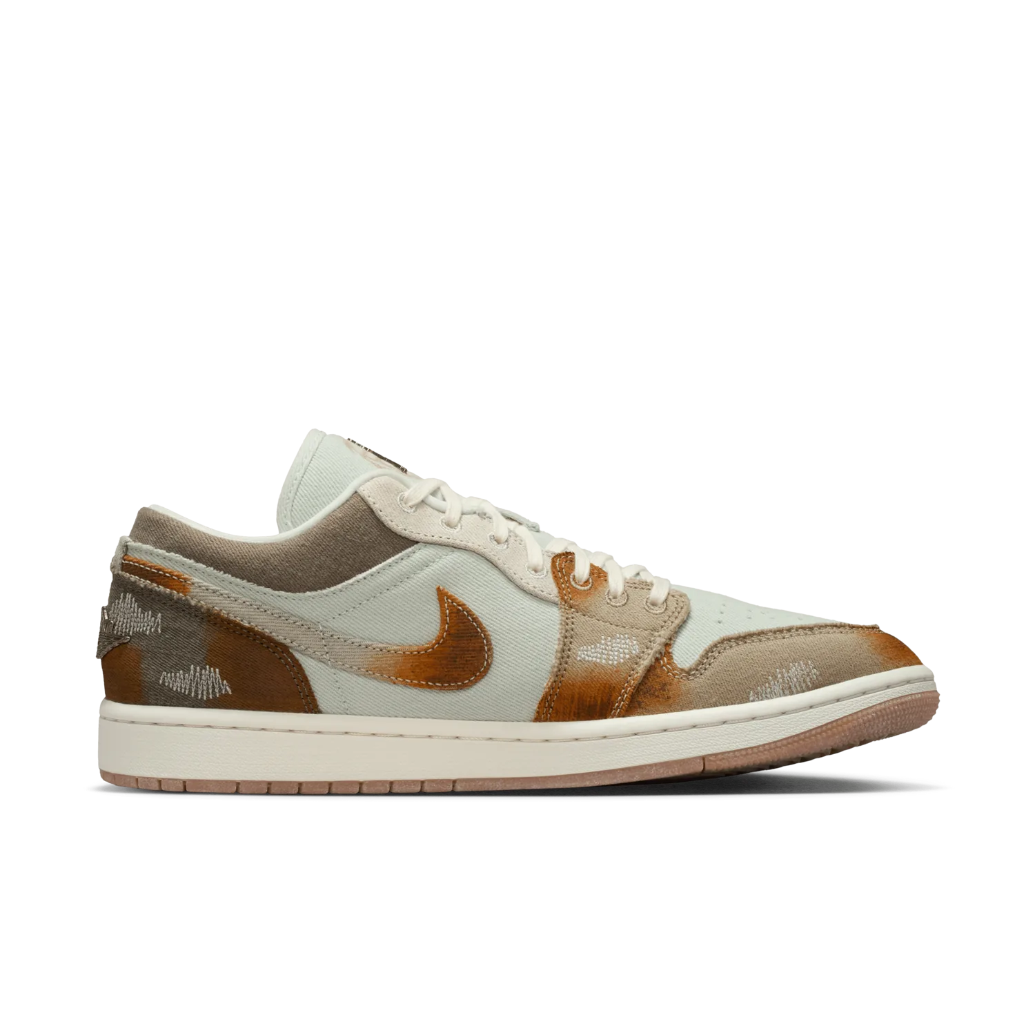 Air Jordan 1 Low SE Rust Canvas image 2