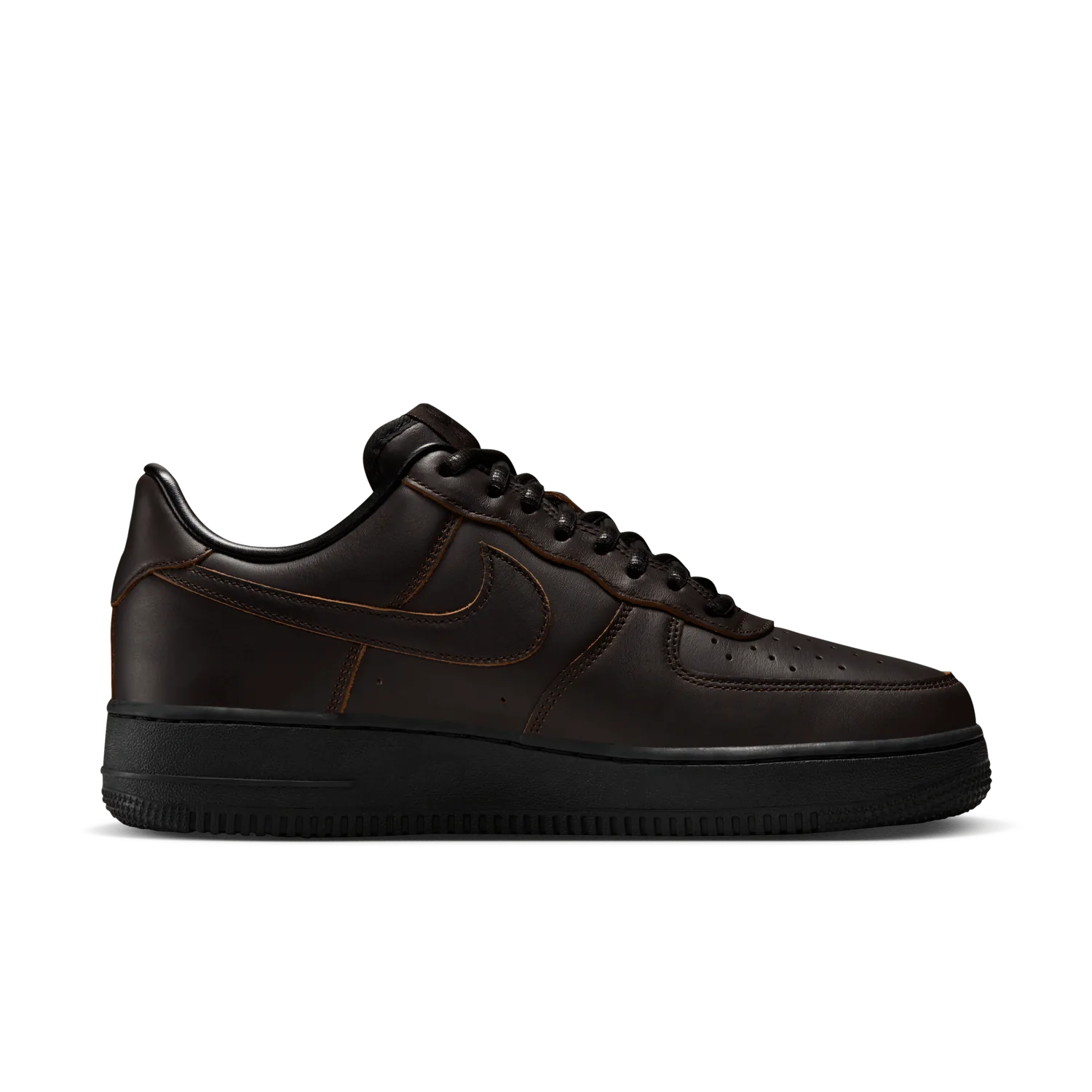 Nike Air Force 1 Low Velvet Brown Morse Code image 5