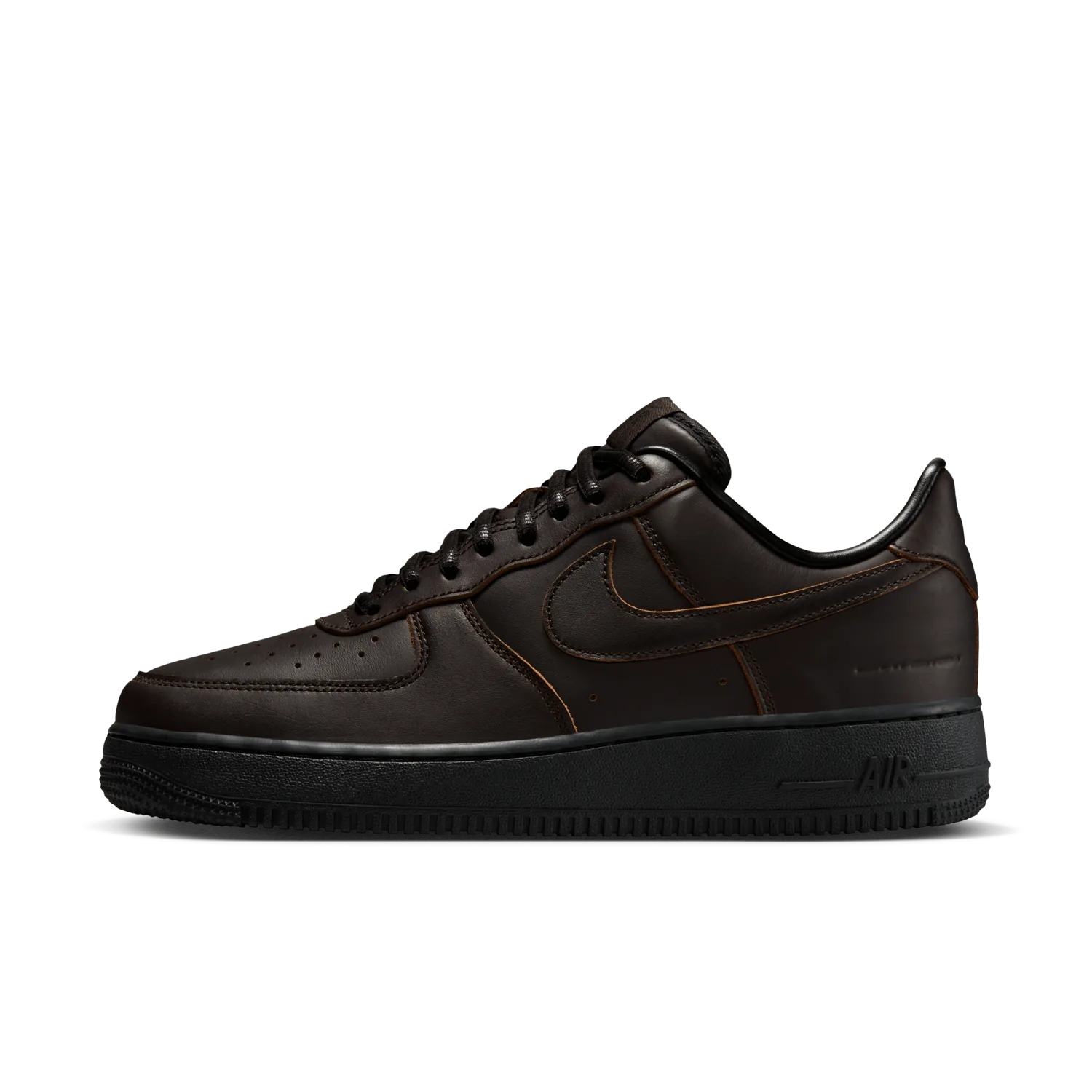 Nike Air Force 1 Low Velvet Brown Morse Code image 6