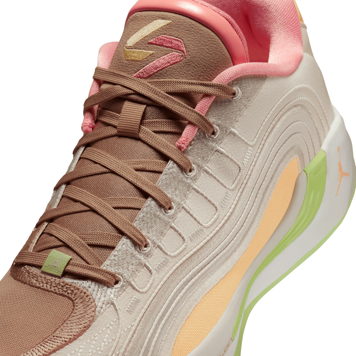 Jordan Luka 4 Light Orewood Brown Tangerine image 4