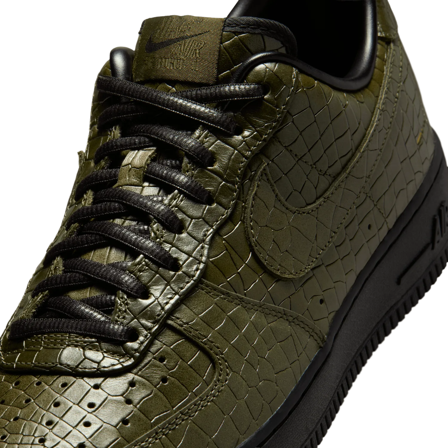 Nike Air Force 1 Low Morse Code Croc image 7