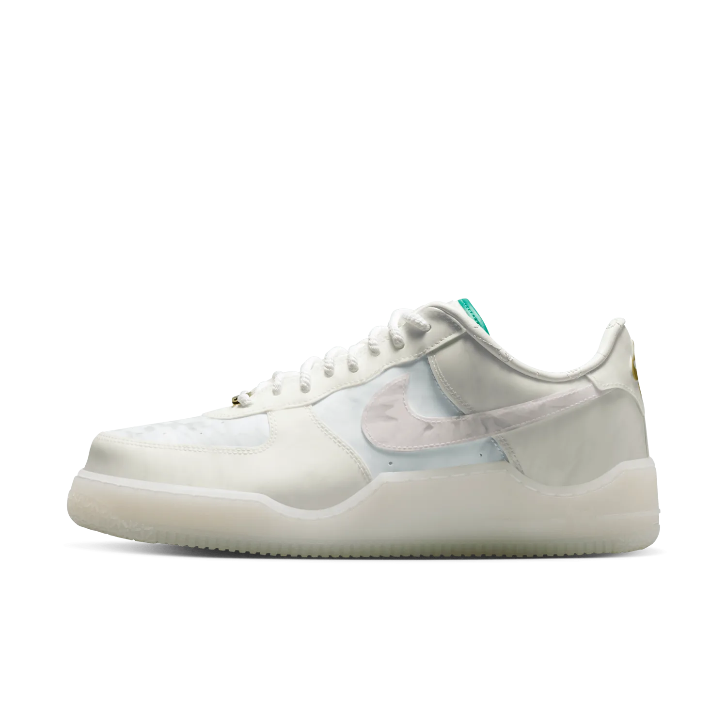 Nike Air Force 1 LBJ White Jade Ice Beijing image 6