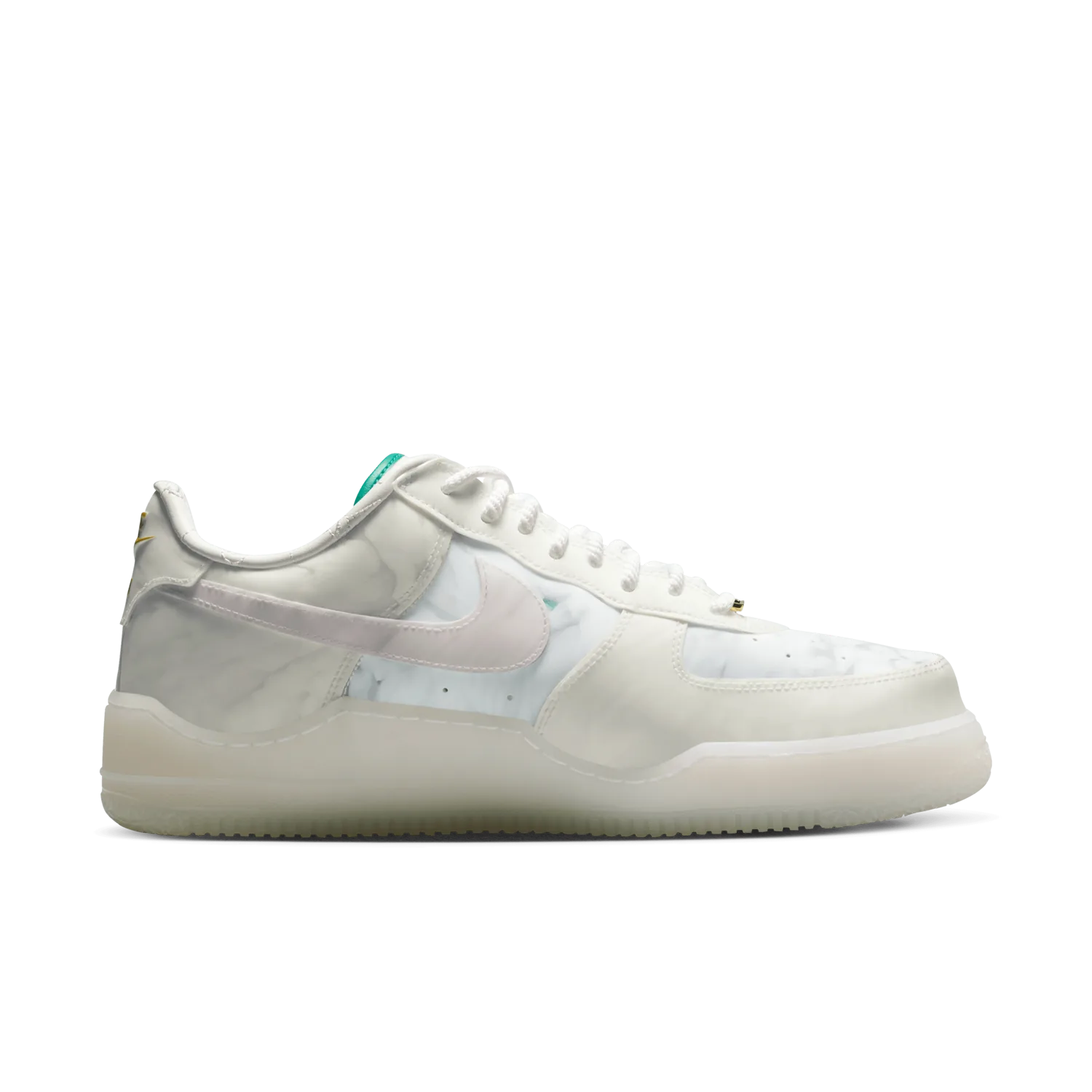 Nike Air Force 1 LBJ White Jade Ice Beijing image 8