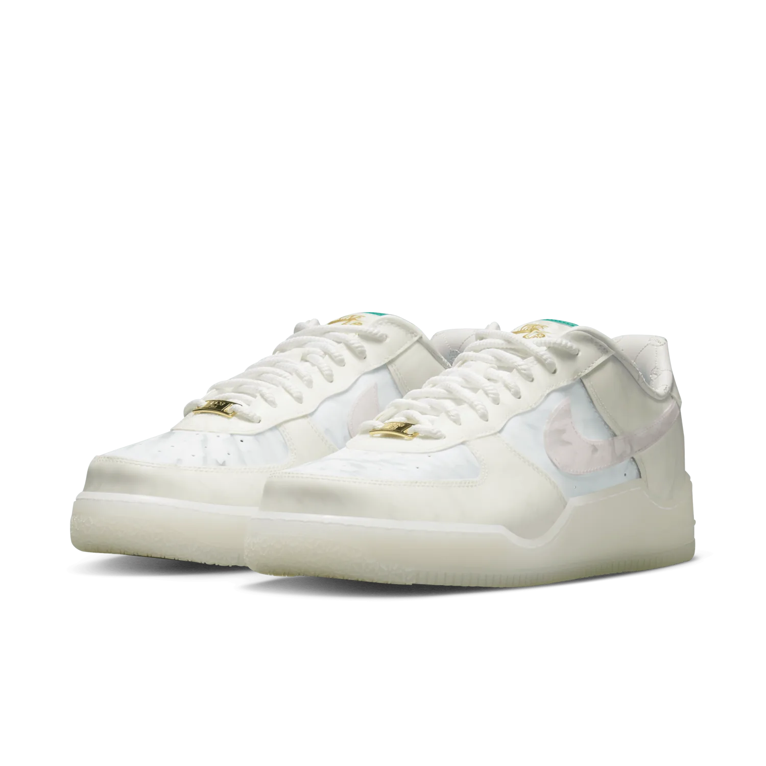 Nike Air Force 1 LBJ White Jade Ice Beijing image 10