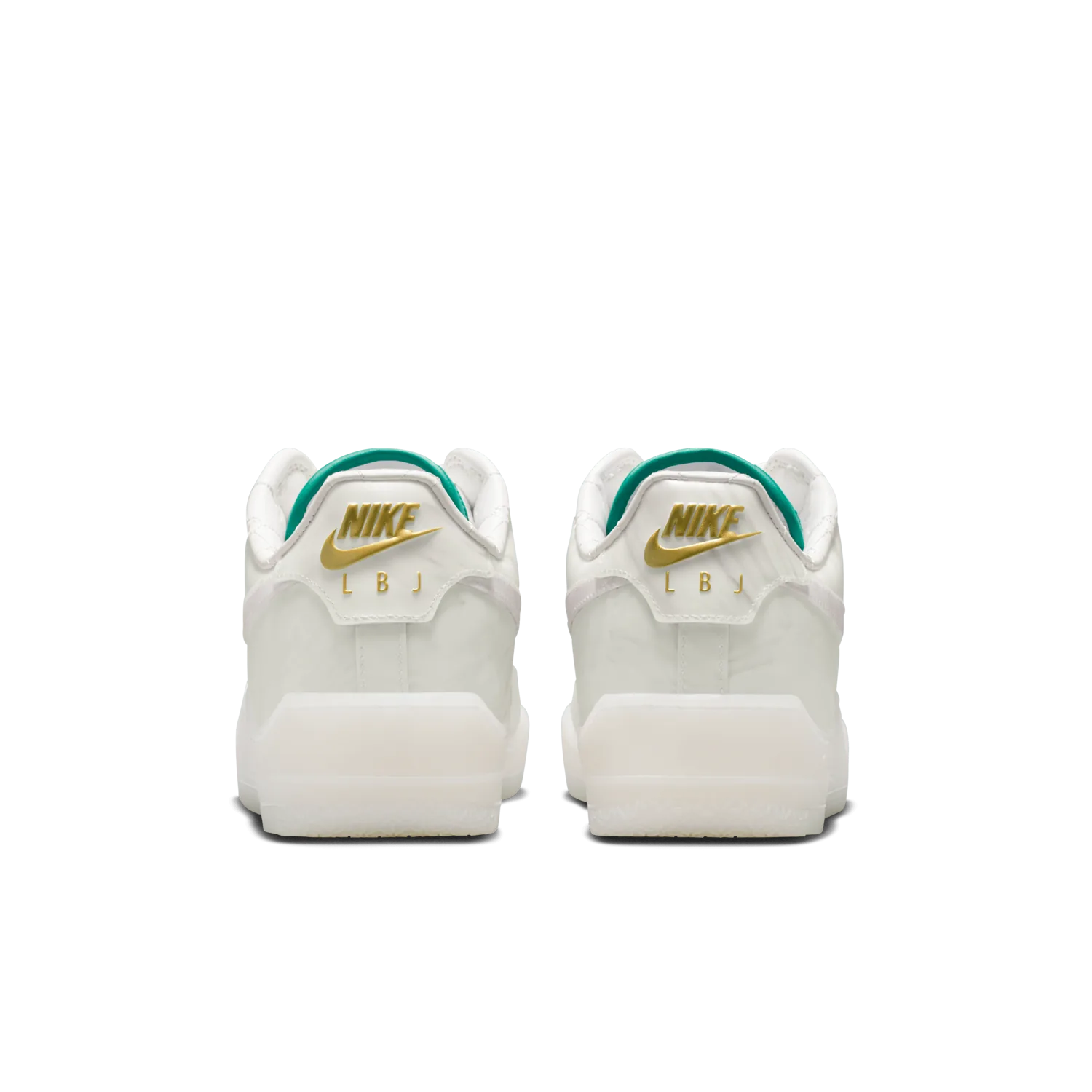 Nike Air Force 1 LBJ White Jade Ice Beijing image 11