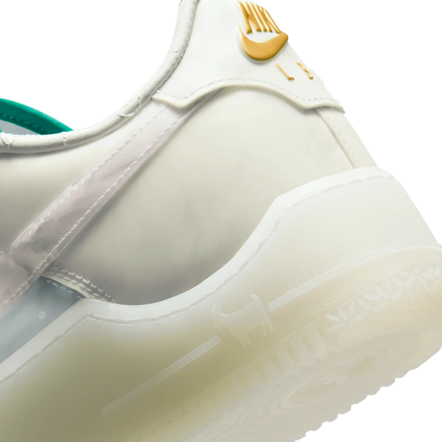 Nike Air Force 1 LBJ White Jade Ice Beijing image 13
