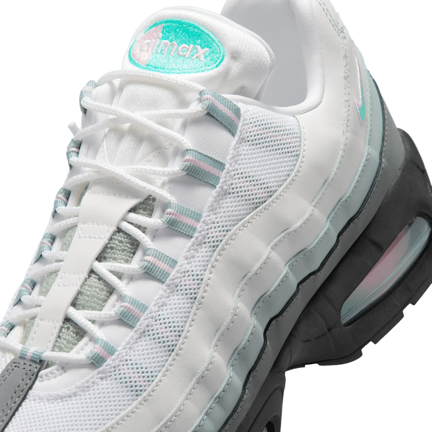 Nike Air Max 95 Big Bubble White Hyper Turquoise image 8
