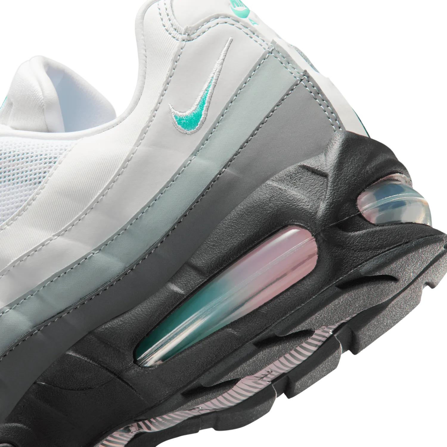 Nike Air Max 95 Big Bubble White Hyper Turquoise image 9