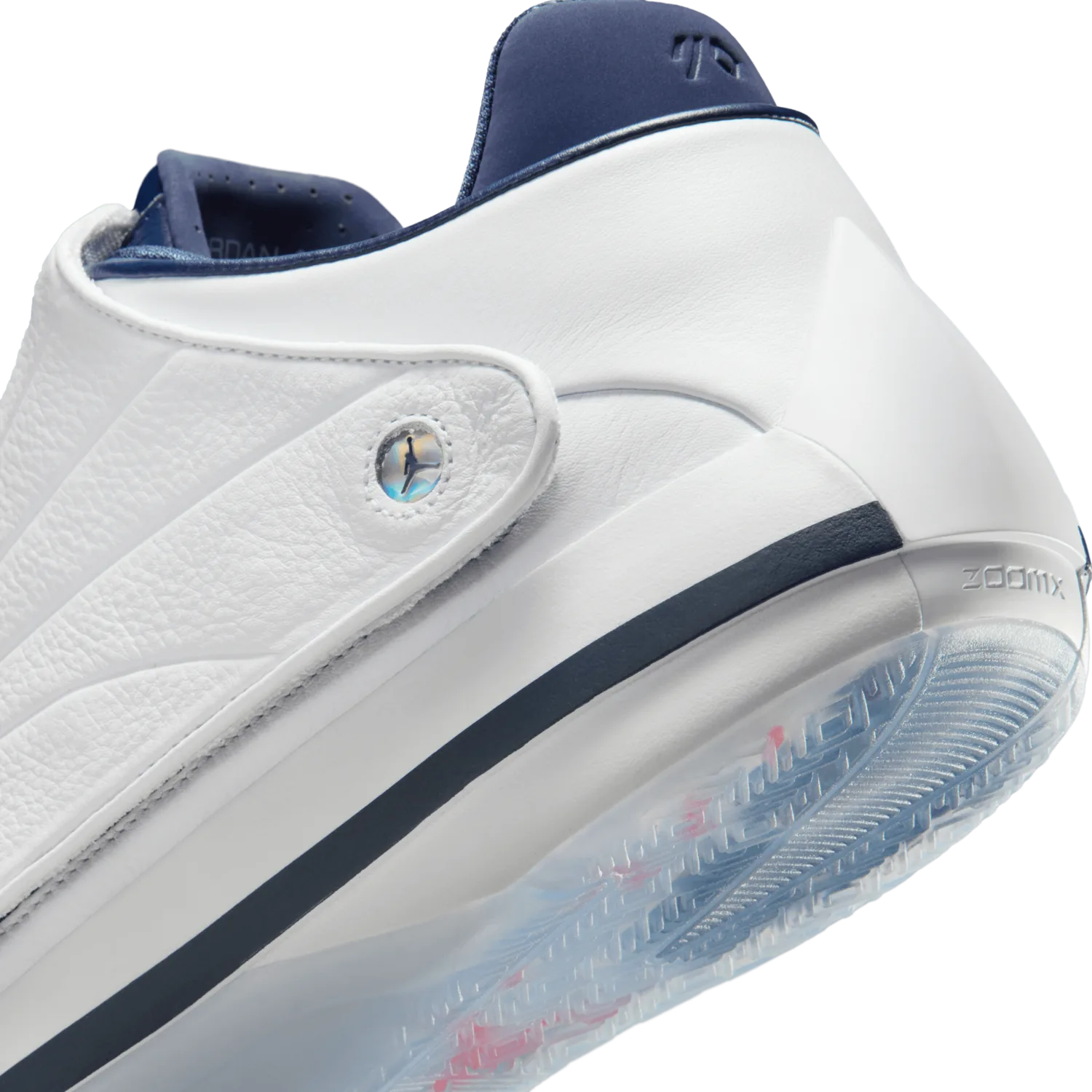 Air Jordan 4016 White Midnight Navy image 2