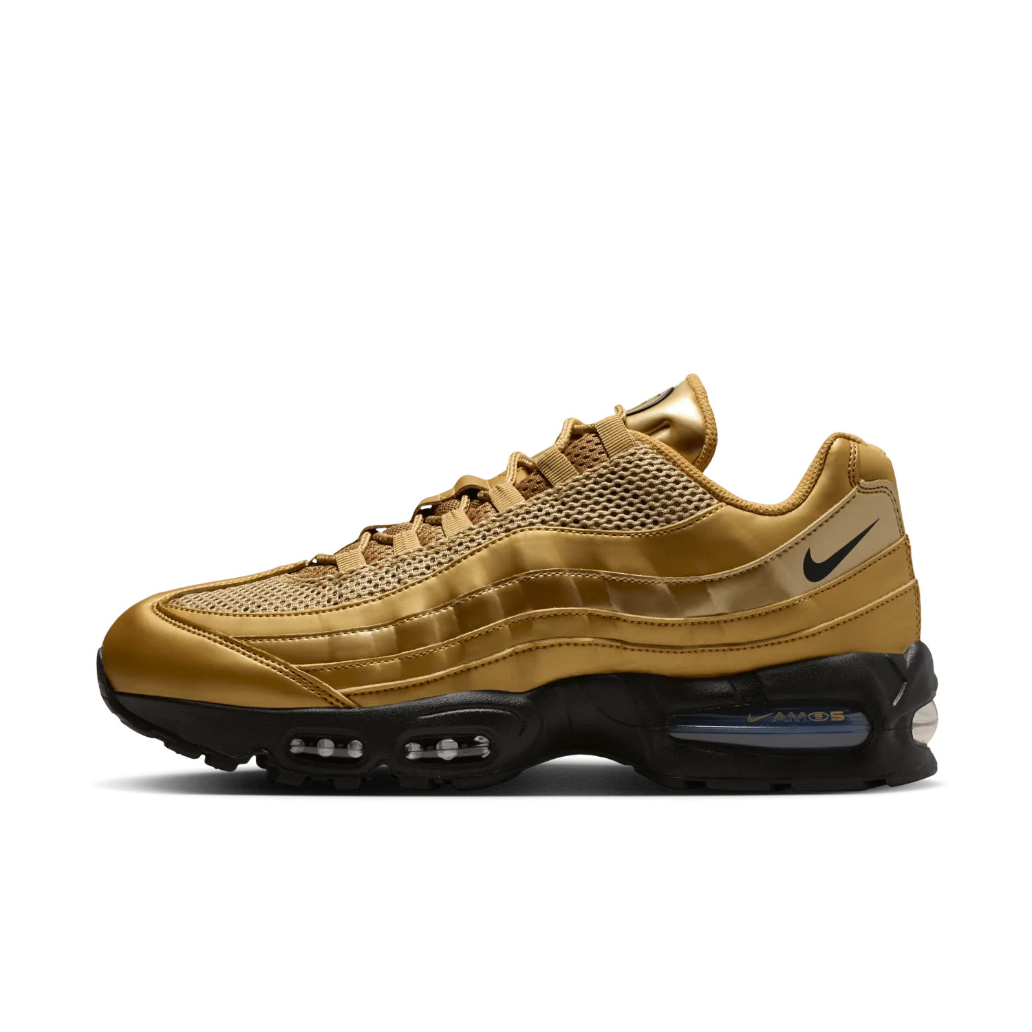 Nike Air Max 95 Big Bubble Total 90 Metallic Gold image 3