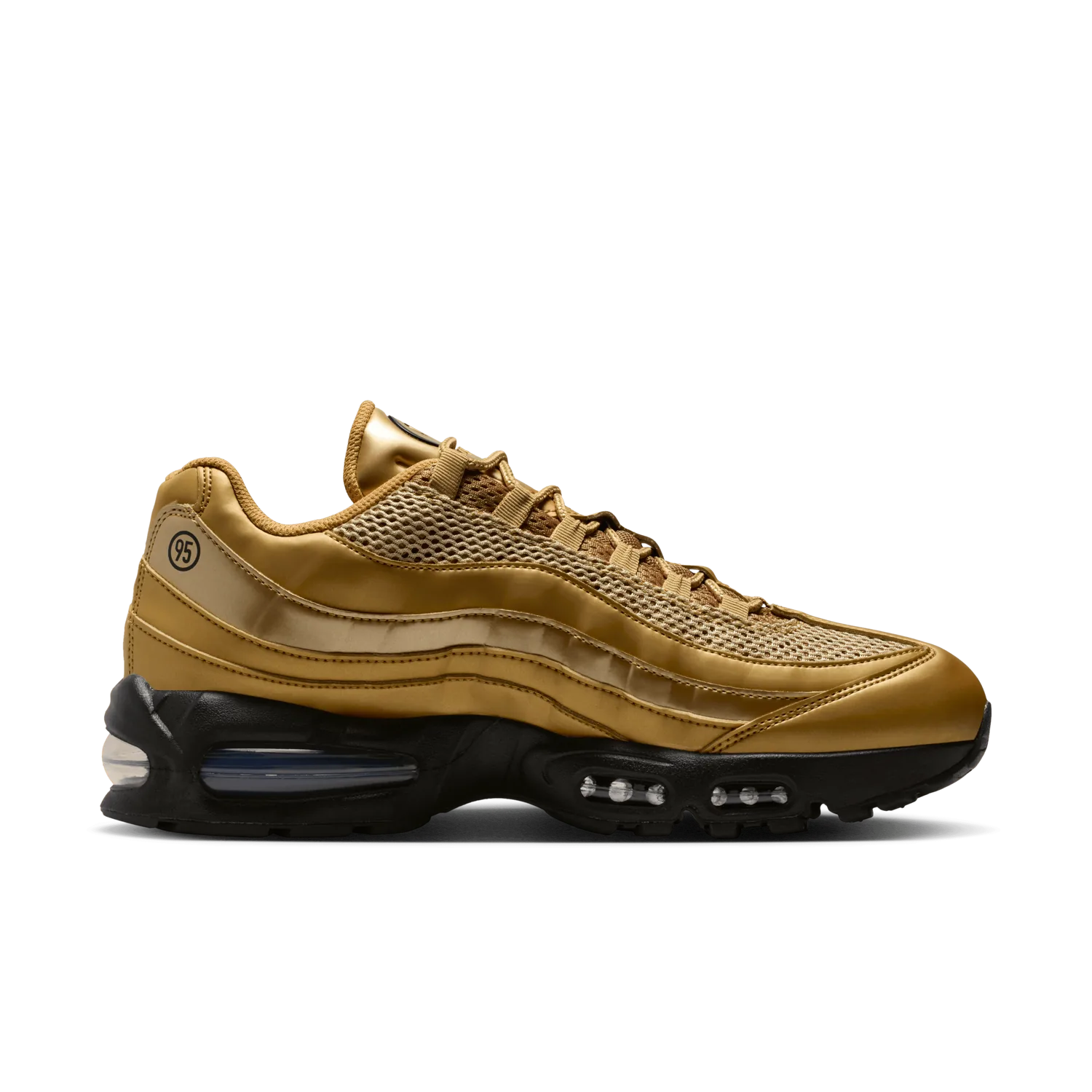 Nike Air Max 95 Big Bubble Total 90 Metallic Gold image 5