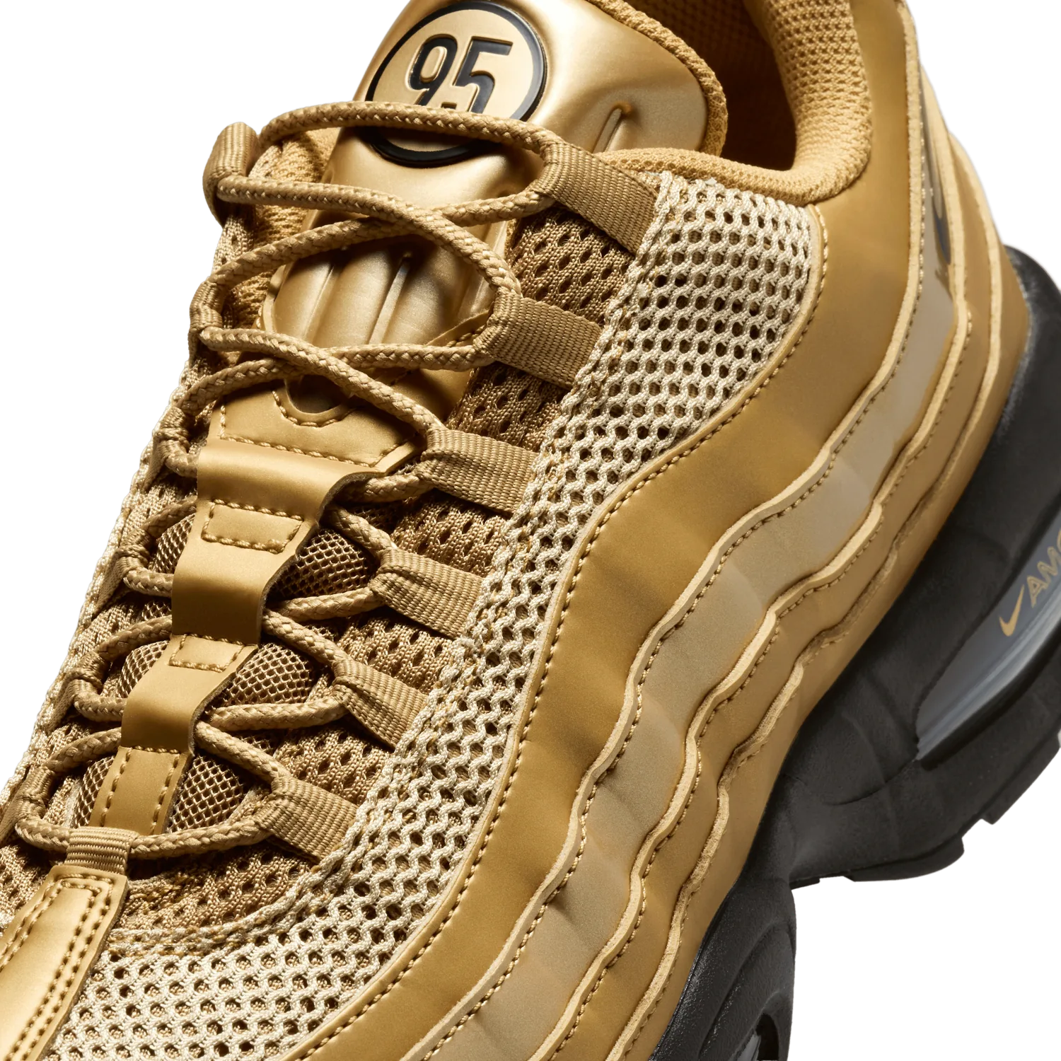 Nike Air Max 95 Big Bubble Total 90 Metallic Gold image 9