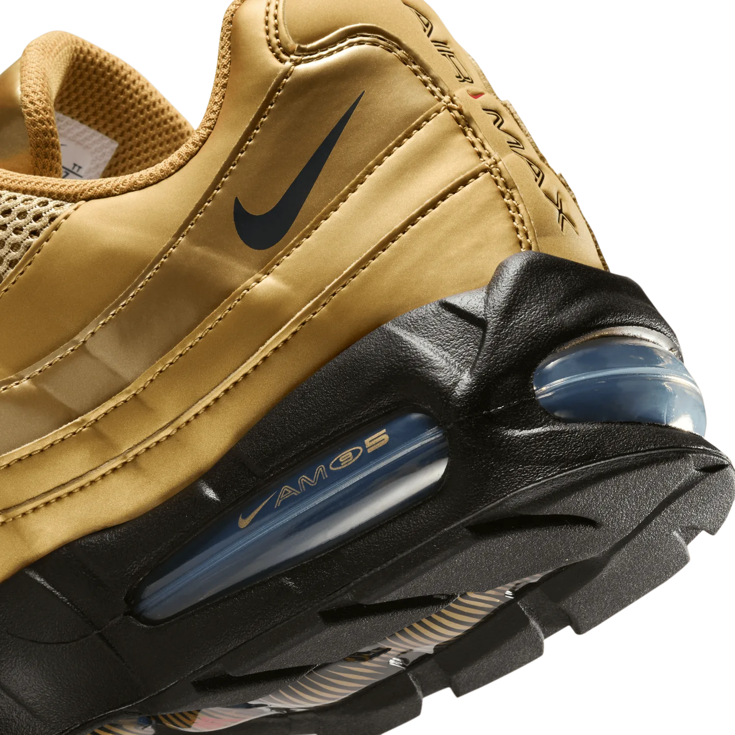 Nike Air Max 95 Big Bubble Total 90 Metallic Gold image 10