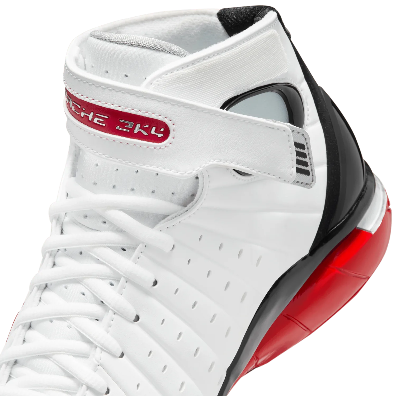 Nike Air Zoom Huarache 2K4 White Varsity Red image 2