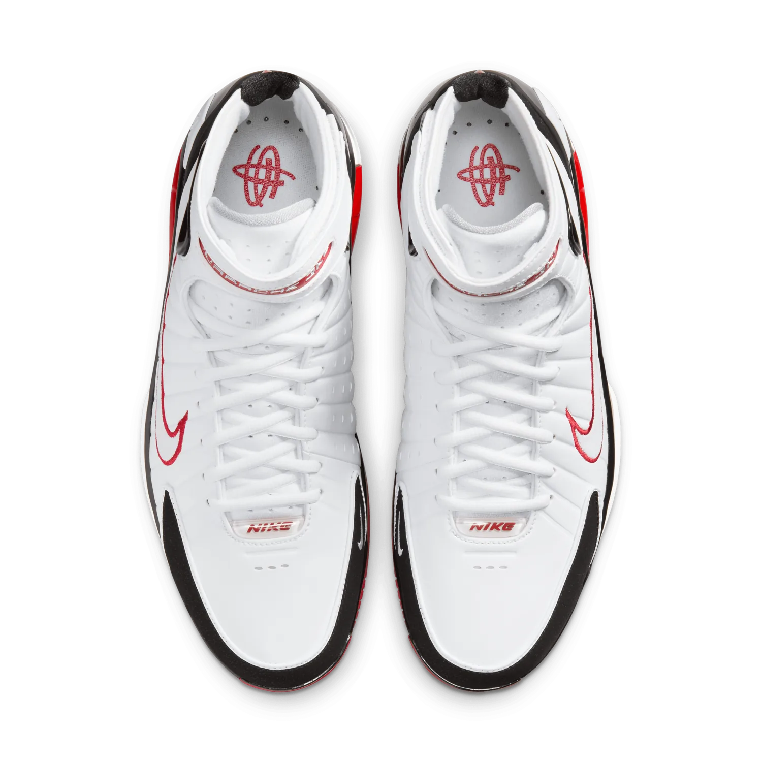 Nike Air Zoom Huarache 2K4 White Varsity Red image 6