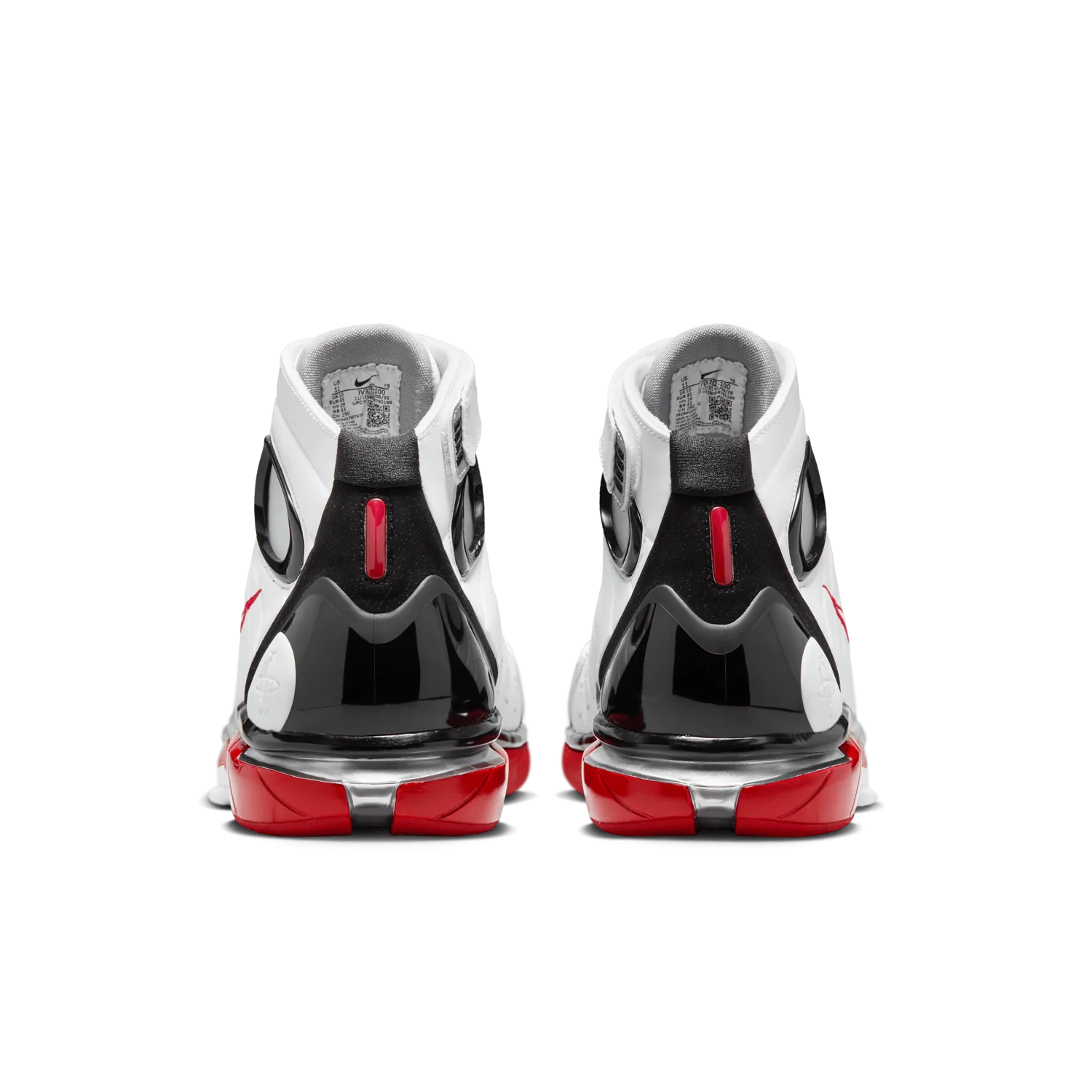 Nike Air Zoom Huarache 2K4 White Varsity Red image 8