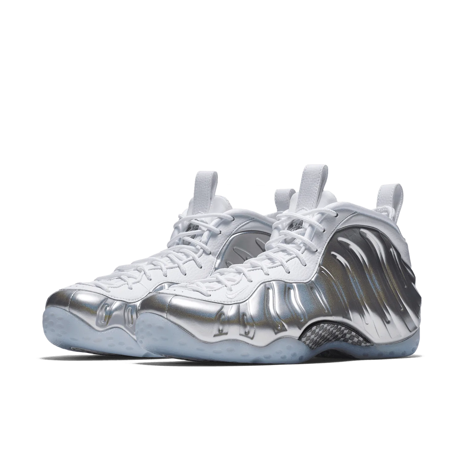 Nike Air Foamposite One Chrome White (W) image 3