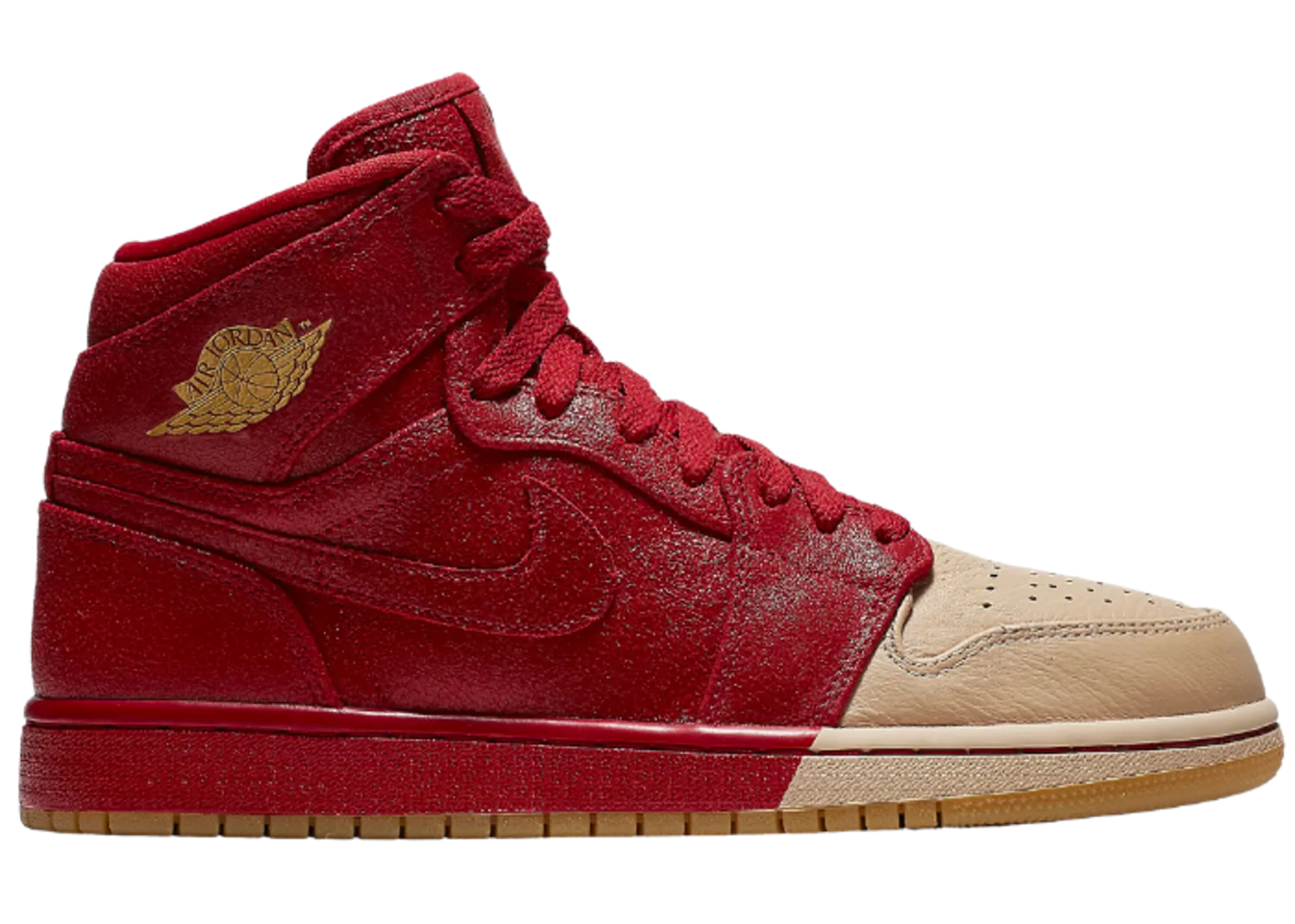Air Jordan 1 Retro High Dip-Toe Red (W)