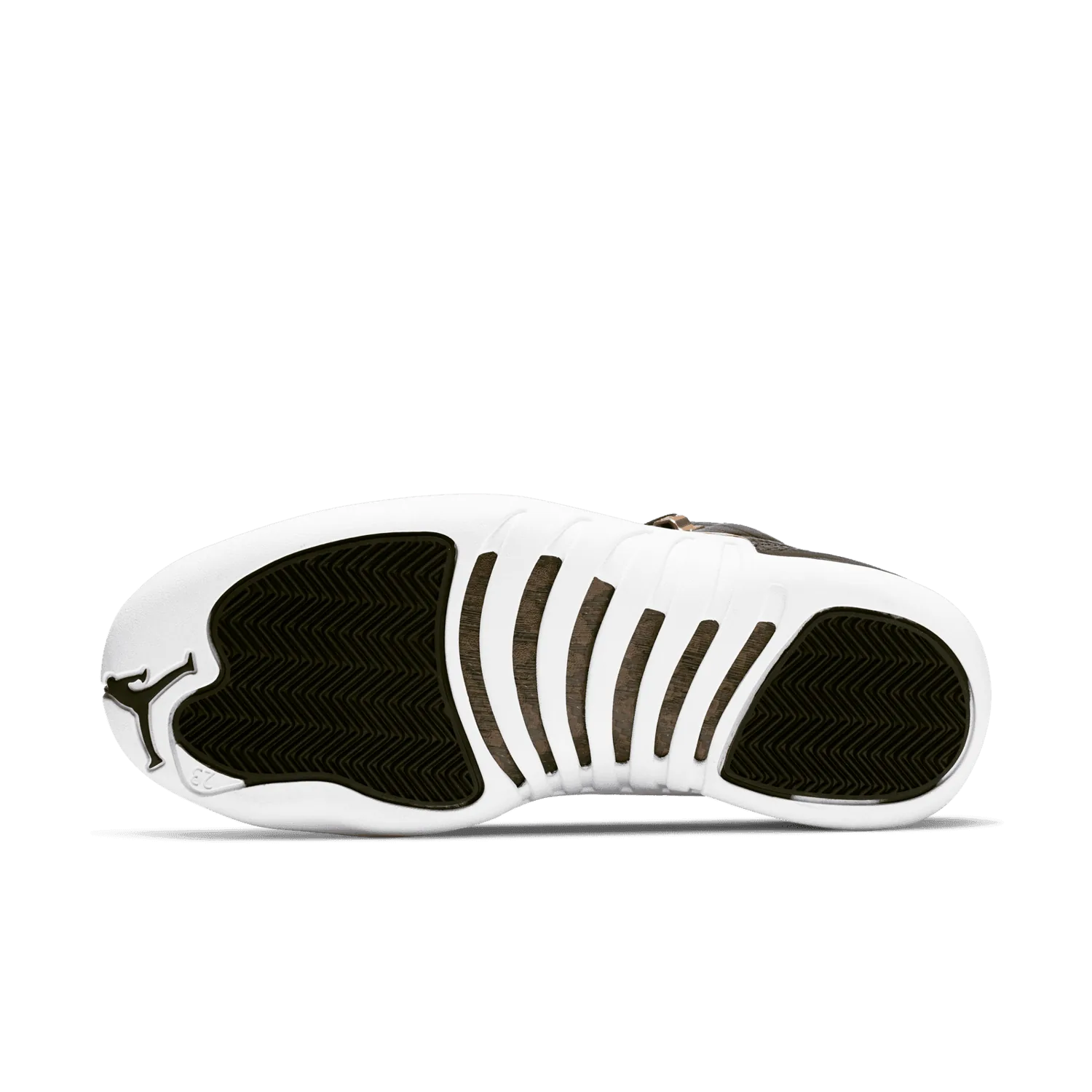 Air Jordan 12 Retro Black Metallic Gold White (W) image 2