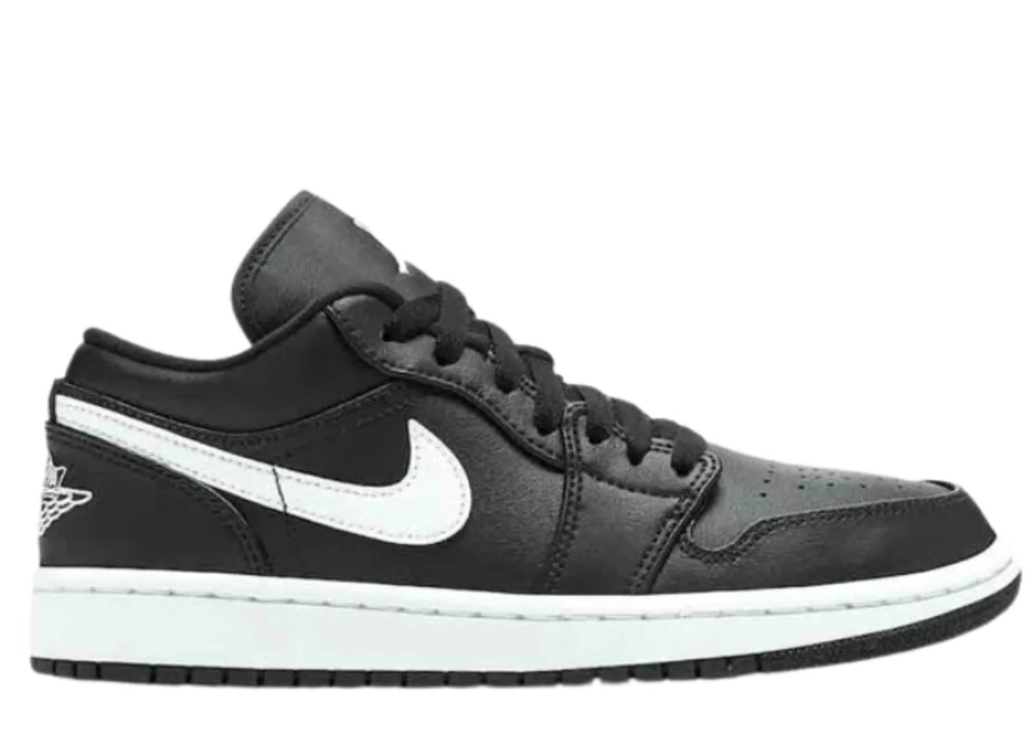 Jordan 1 Low Black White (W)