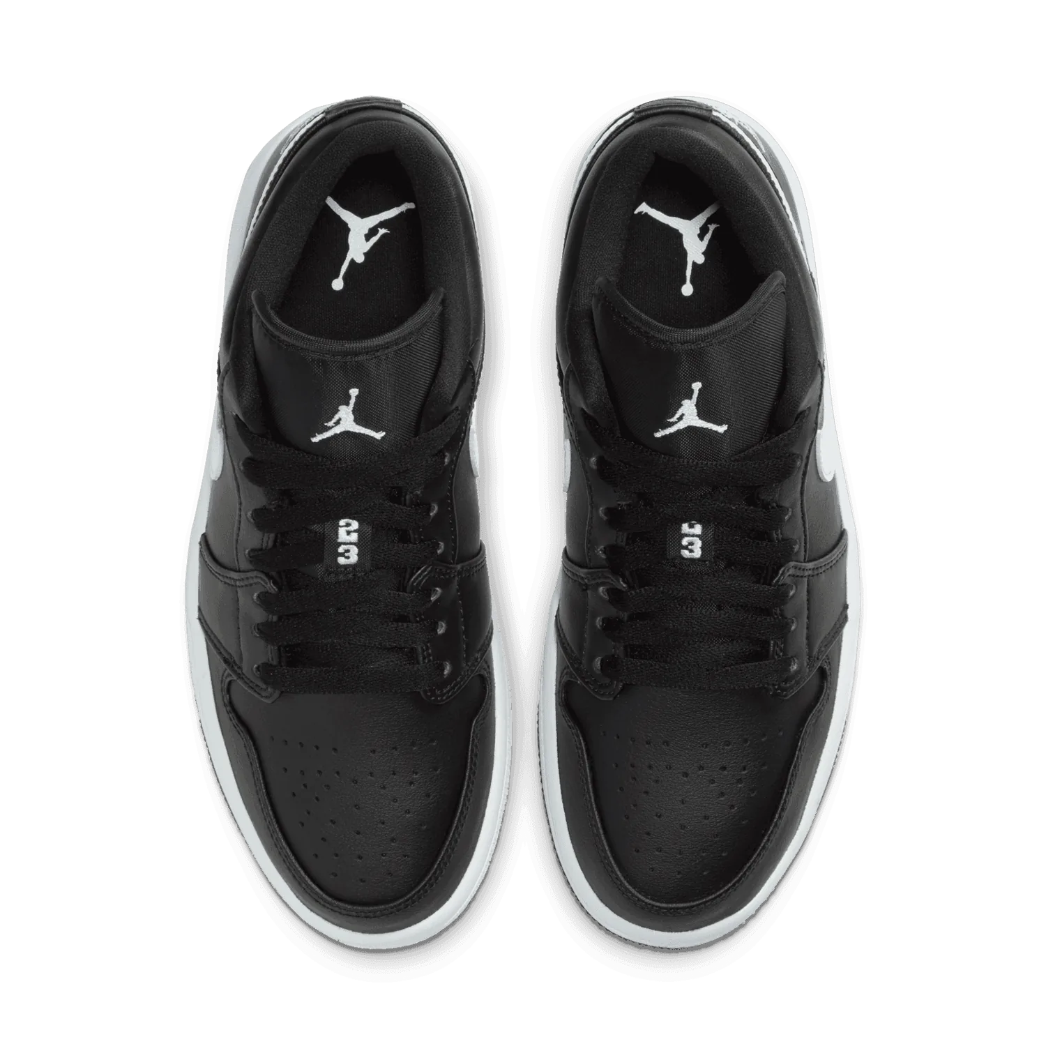 Jordan 1 Low Black White (W) image 3