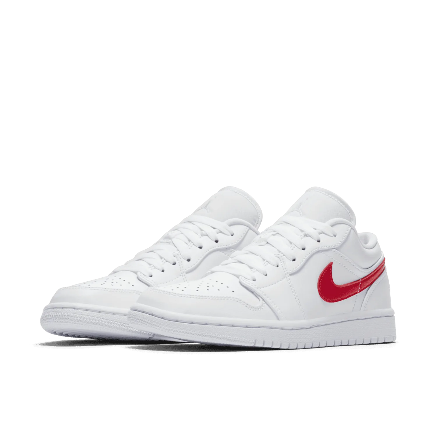 Jordan 1 Low White University Red (W) image 4