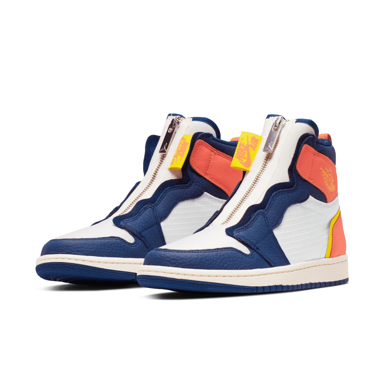 Jordan 1 Retro High Zip Blue Void Turf Orange (W) image 4