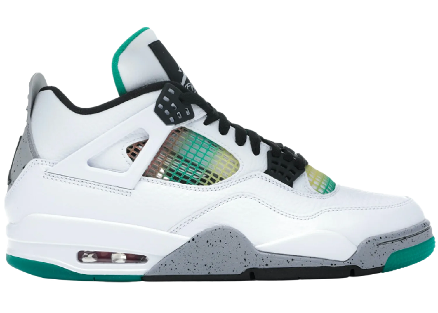 Air Jordan 4 Retro Lucid Green Rasta (W)