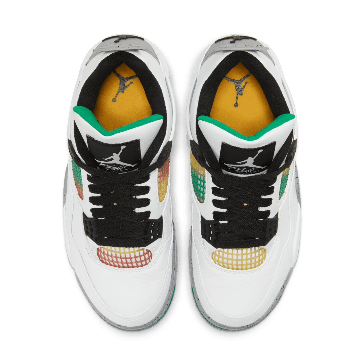 Air Jordan 4 Retro Lucid Green Rasta (W) image 4