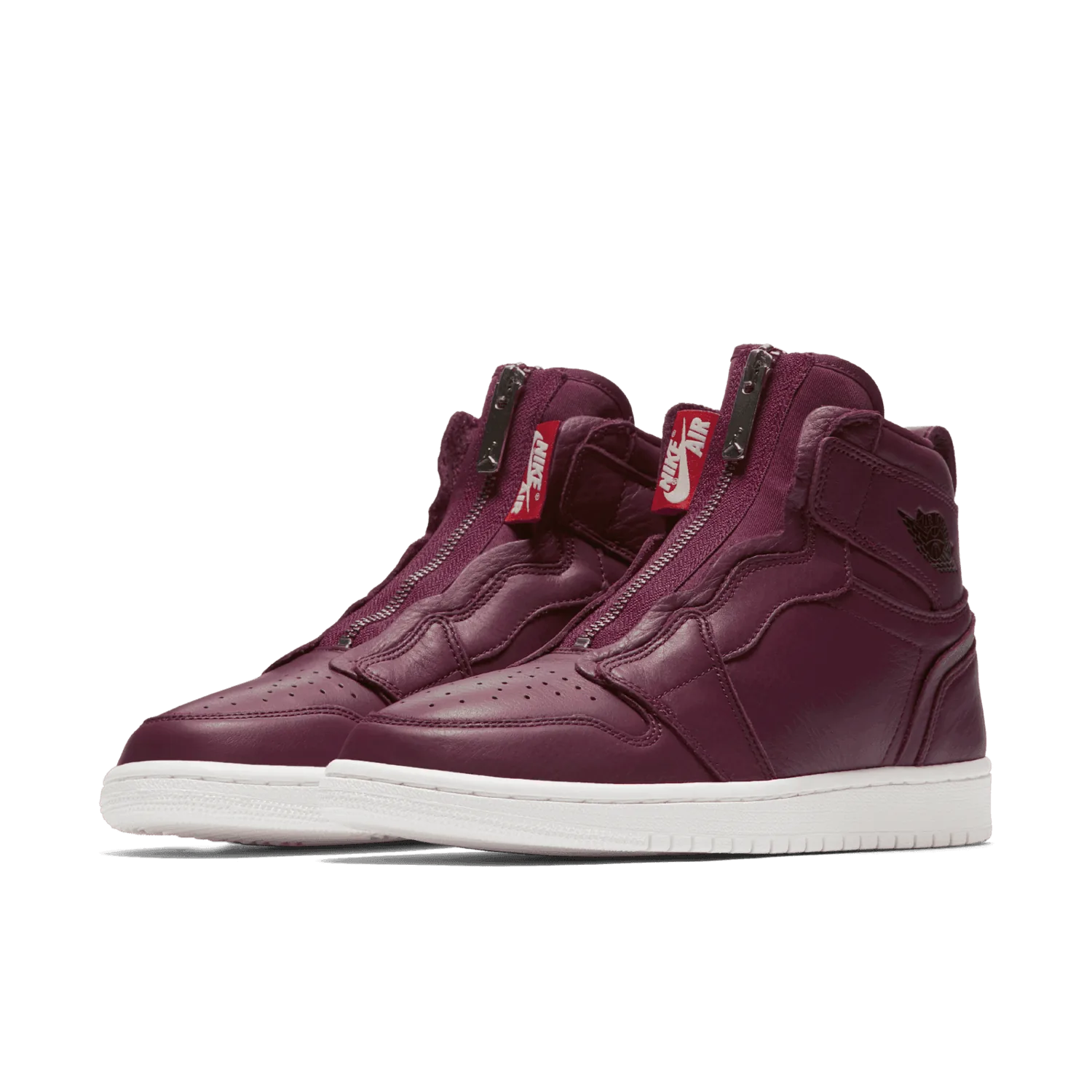 Air Jordan 1 Retro High Zip Bordeaux (W) image 4