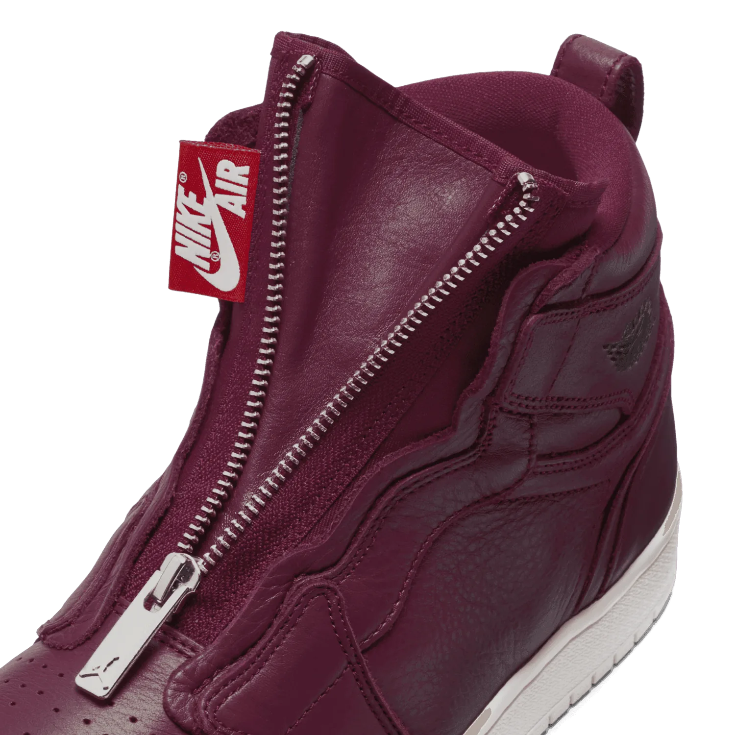 Air Jordan 1 Retro High Zip Bordeaux (W) image 6
