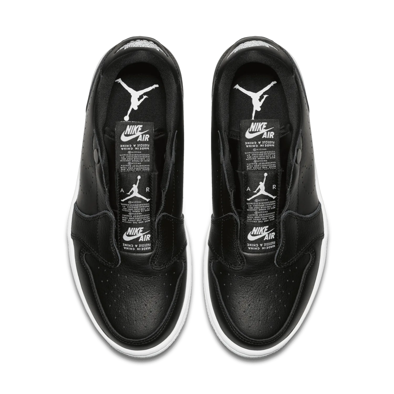 Air Jordan 1 Low Slip Black White (W) image 2