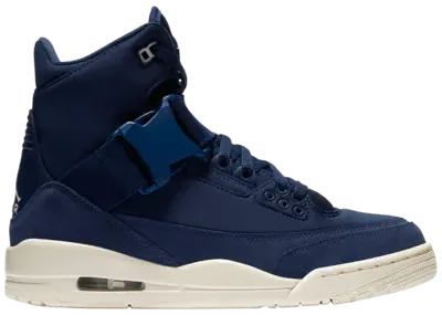 Jordan 3 Retro Explorer XX Midnight Navy Light Cream (W)