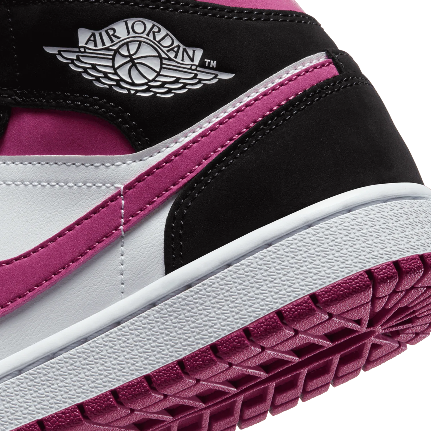 Jordan 1 Mid Magenta (W) image 7