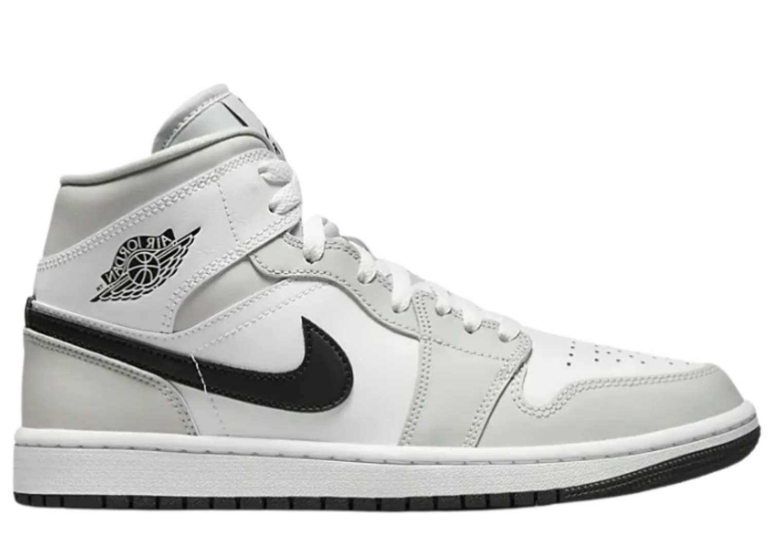 Jordan 1 Mid Light Smoke Grey (W)