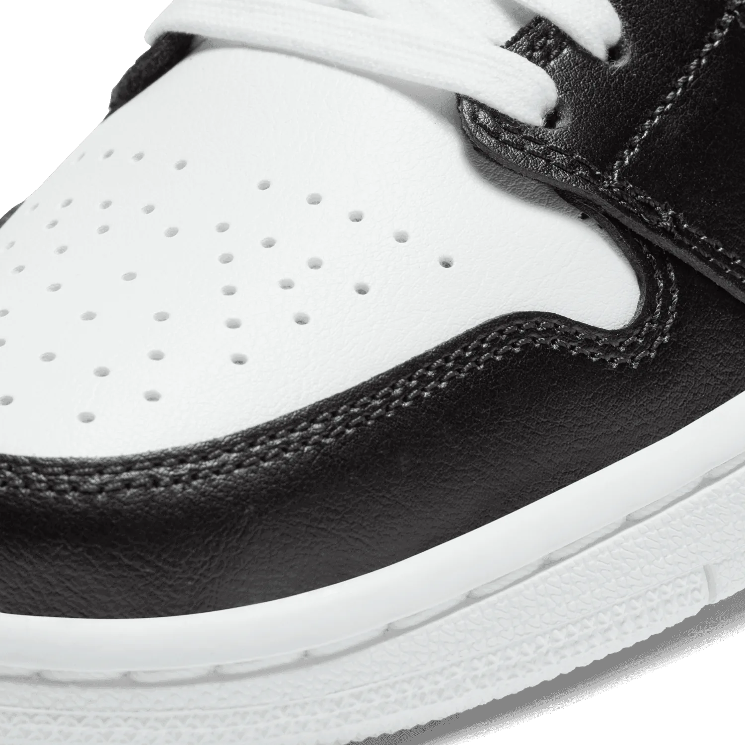 Jordan 1 Mid Black Noble Red (W) image 6