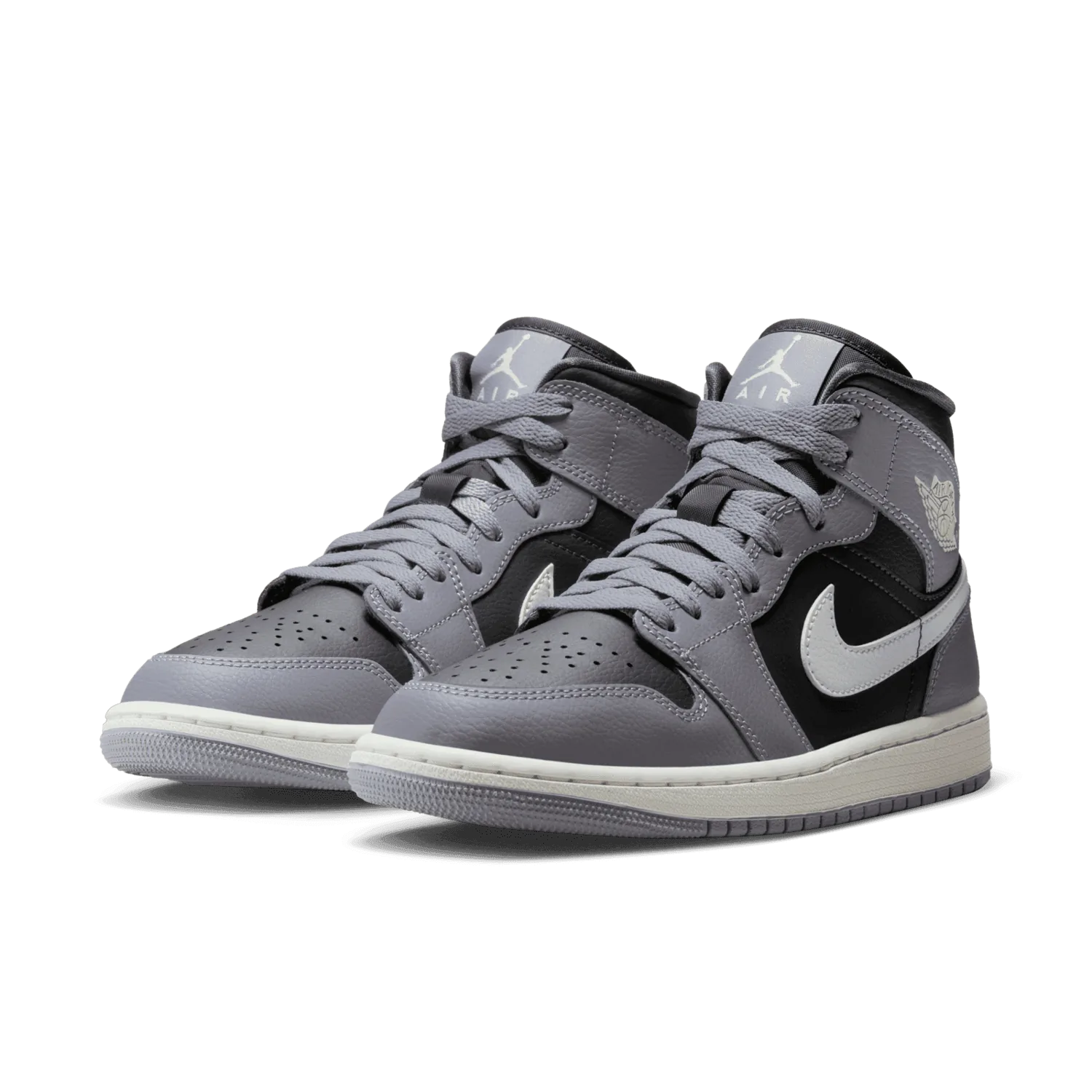 Air Jordan 1 Mid Cement Grey Anthracite (W) image 4