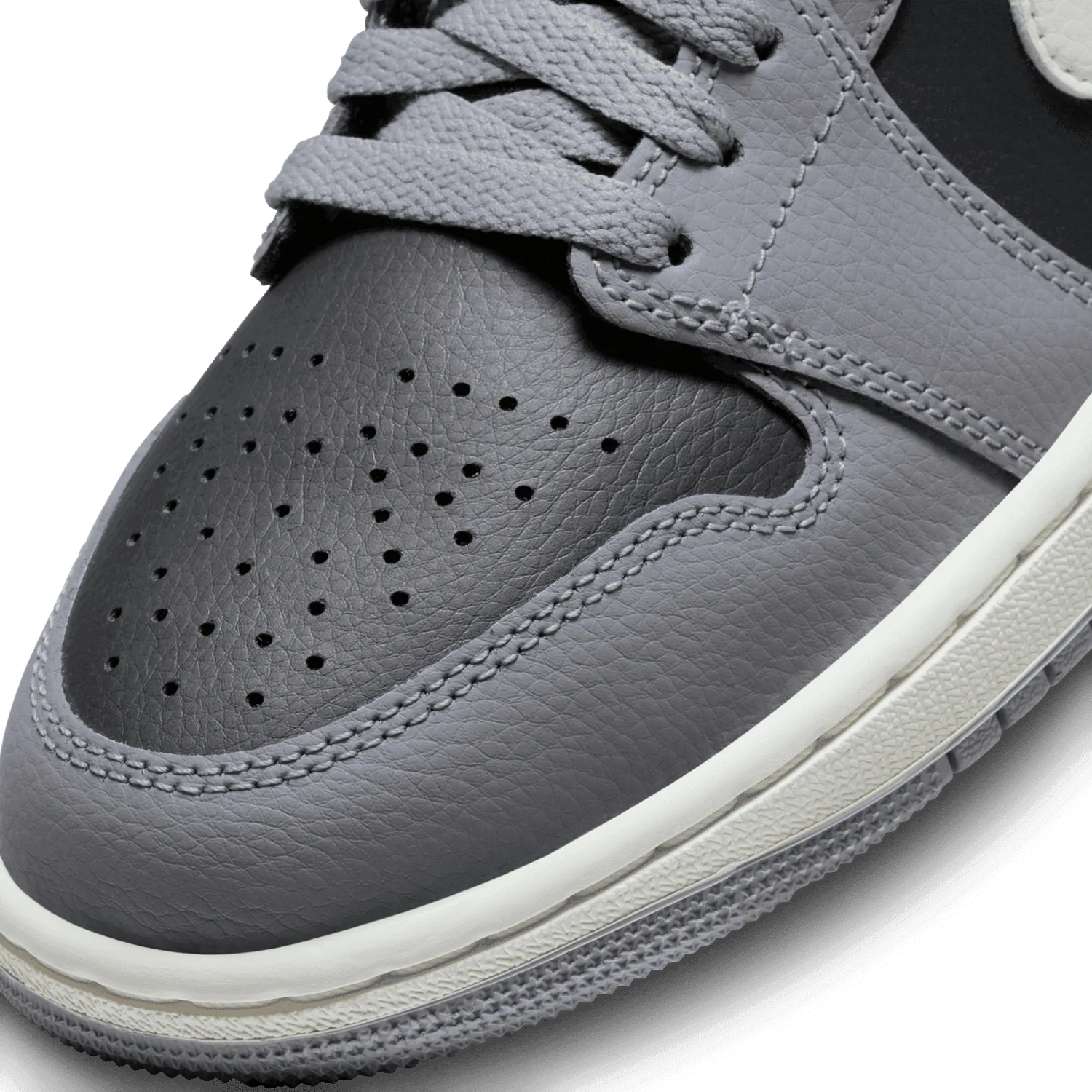 Air Jordan 1 Mid Cement Grey Anthracite (W) image 6