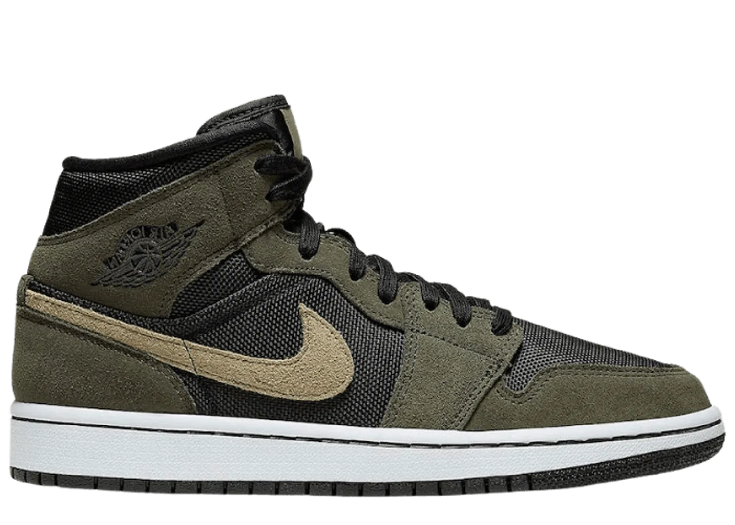 Jordan 1 Mid Military Olive (W)