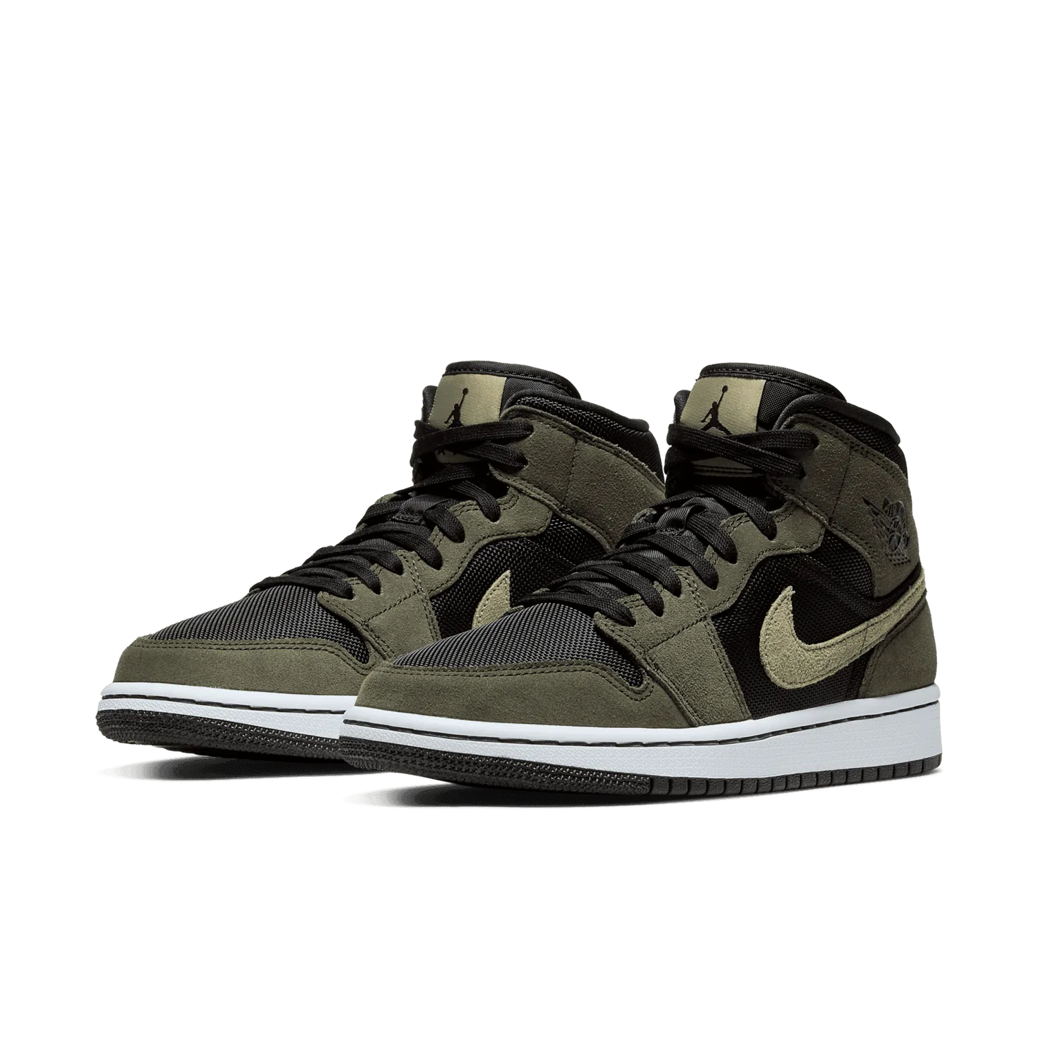 Jordan 1 Mid Military Olive (W) image 4