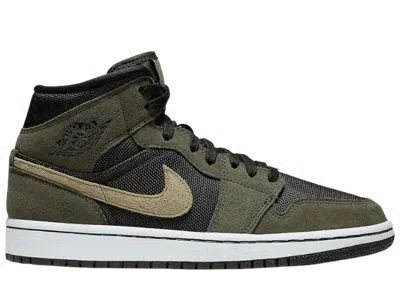 Jordan 1 Mid Military Olive (W)