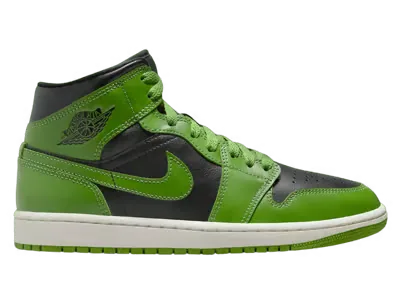 Jordan 1 Mid Black Altitude Green (W)