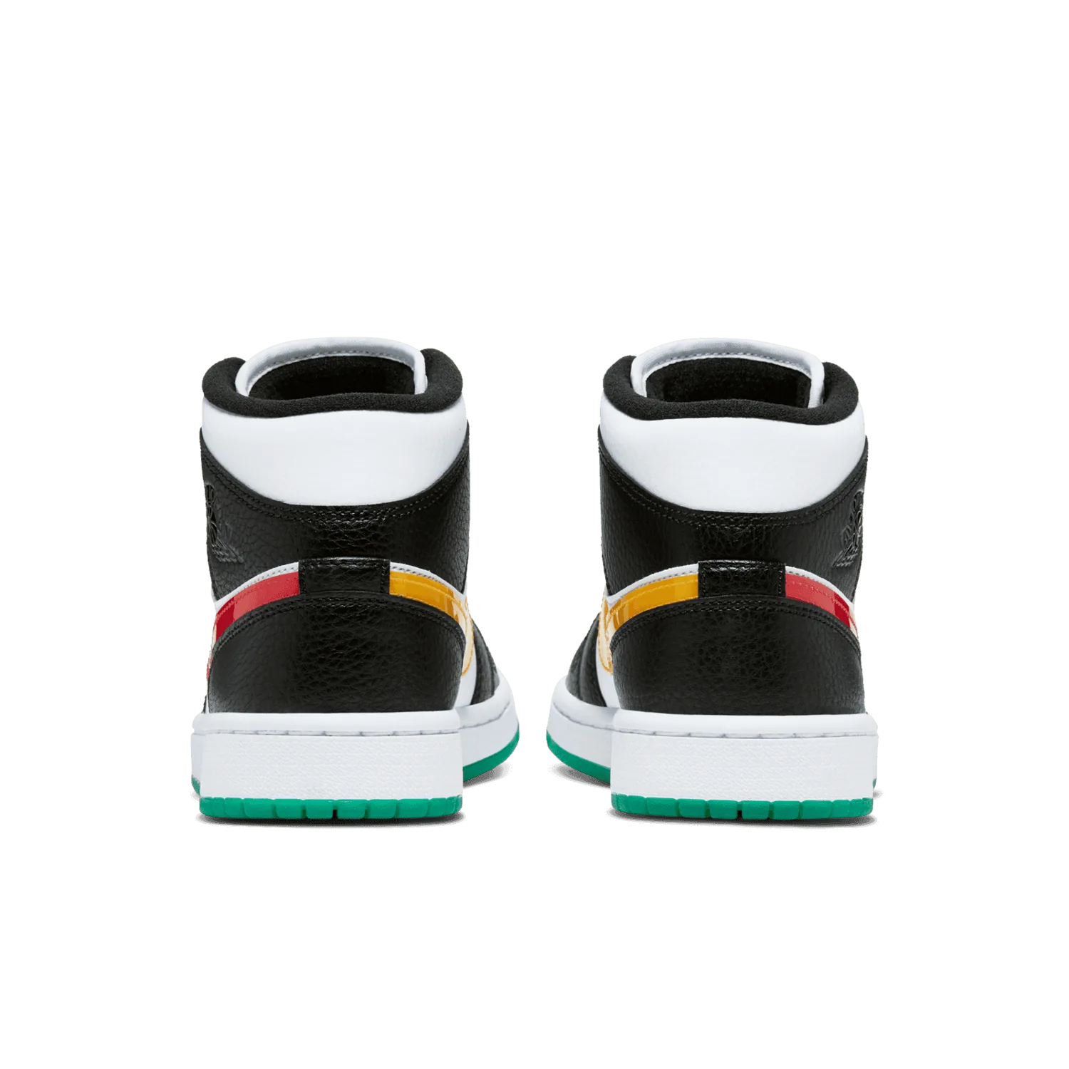 Jordan 1 Mid Alternate Swooshes Red Yellow (W) image 5