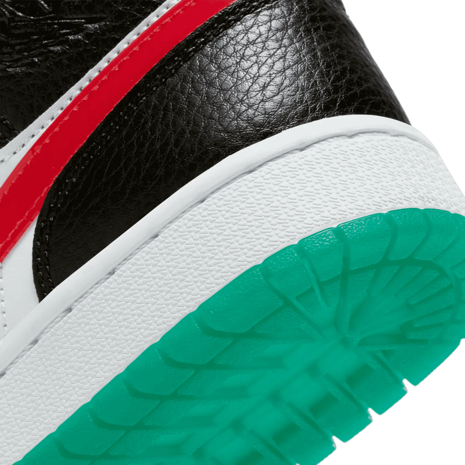 Jordan 1 Mid Alternate Swooshes Red Yellow (W) image 7