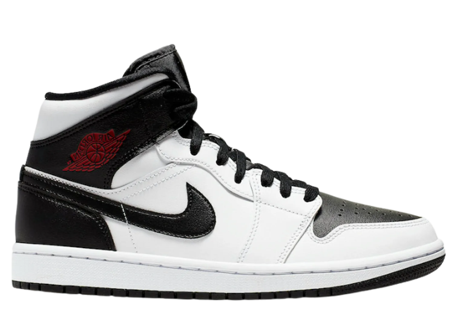 Jordan 1 Mid Reverse Black Toe (W)