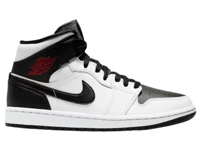 Jordan 1 Mid Reverse Black Toe (W)