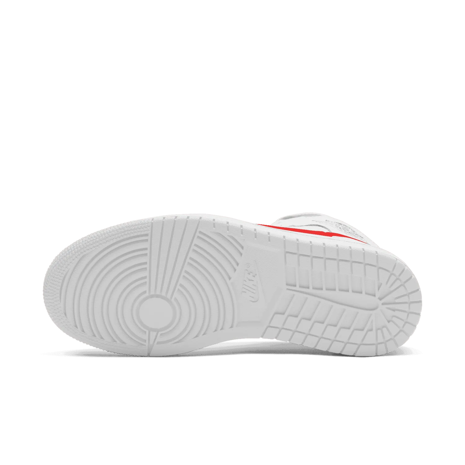 Jordan 1 Mid White University Red (W) image 2