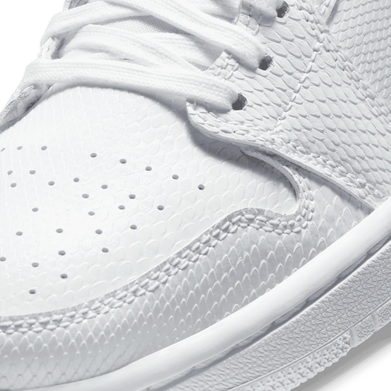 Jordan 1 Mid White Snakeskin (W) image 6