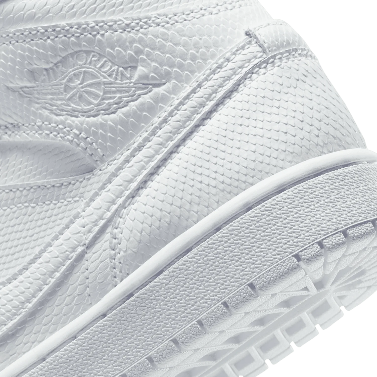 Jordan 1 Mid White Snakeskin (W) image 7